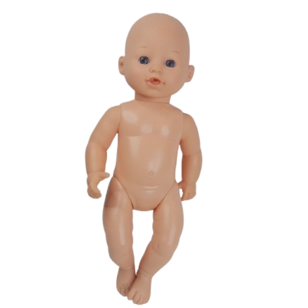 🎁 City Toy Doll 1998 Vintage Blue Eyes Doll No Cloth Girl Doll 12"